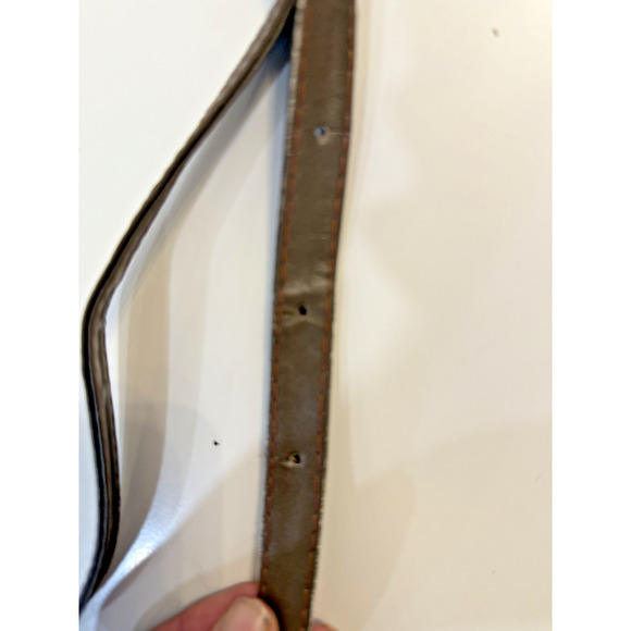 Vintage Mario Valentino Crossbody Bag Womens Monogram Leather Made Italy Purse 8 - Picture 10 of 10